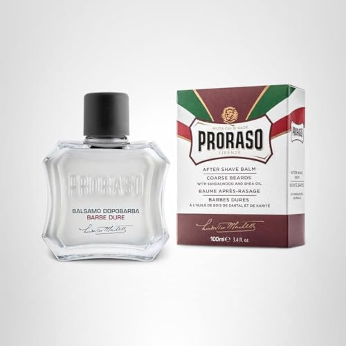 Proraso barbershop routine completes grooming with Italian flair.