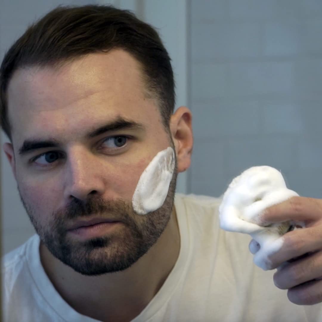 Proraso Shaving Cream softens beard to improve razor glide and reduce irritation.