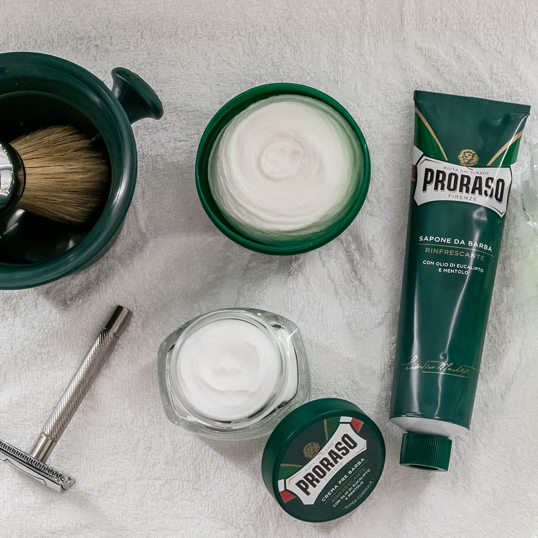 Proraso shaving bowl ready for daily grooming sessions.