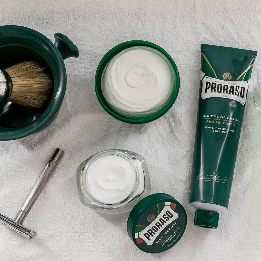 Proraso shaving bowl ready for daily grooming sessions.