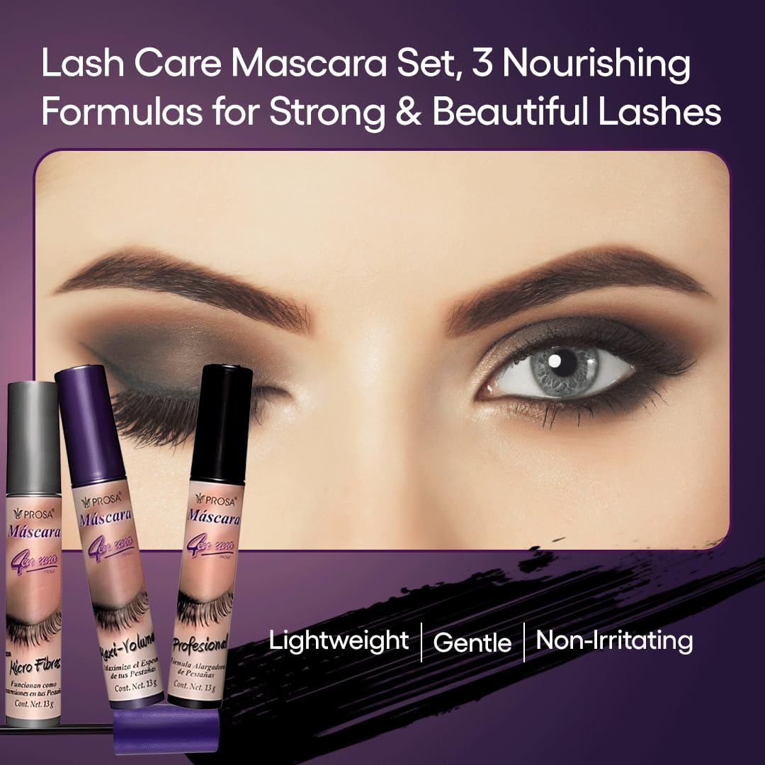 Prosa Mascara Set: ingredientes nutritivos para pestañas sanas