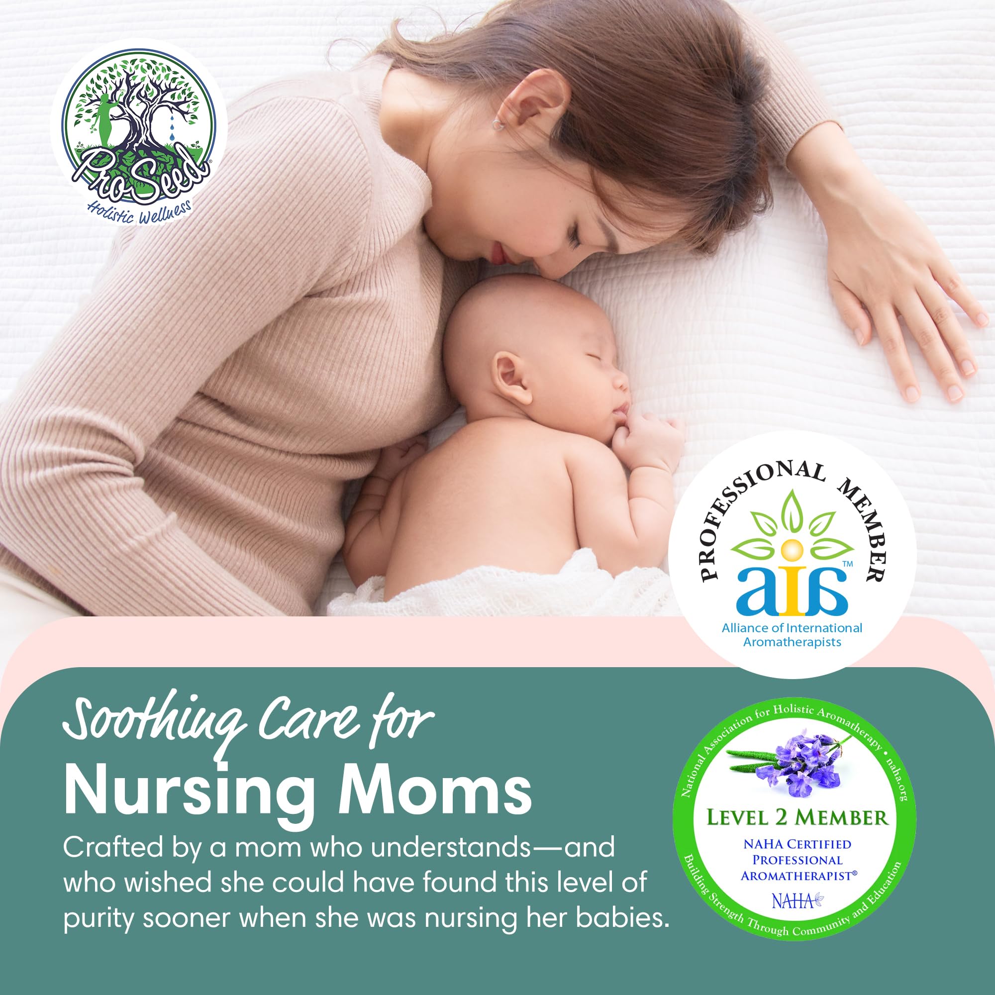 ProSeed Lanolin Balm in a diaper bag for baby care needs.