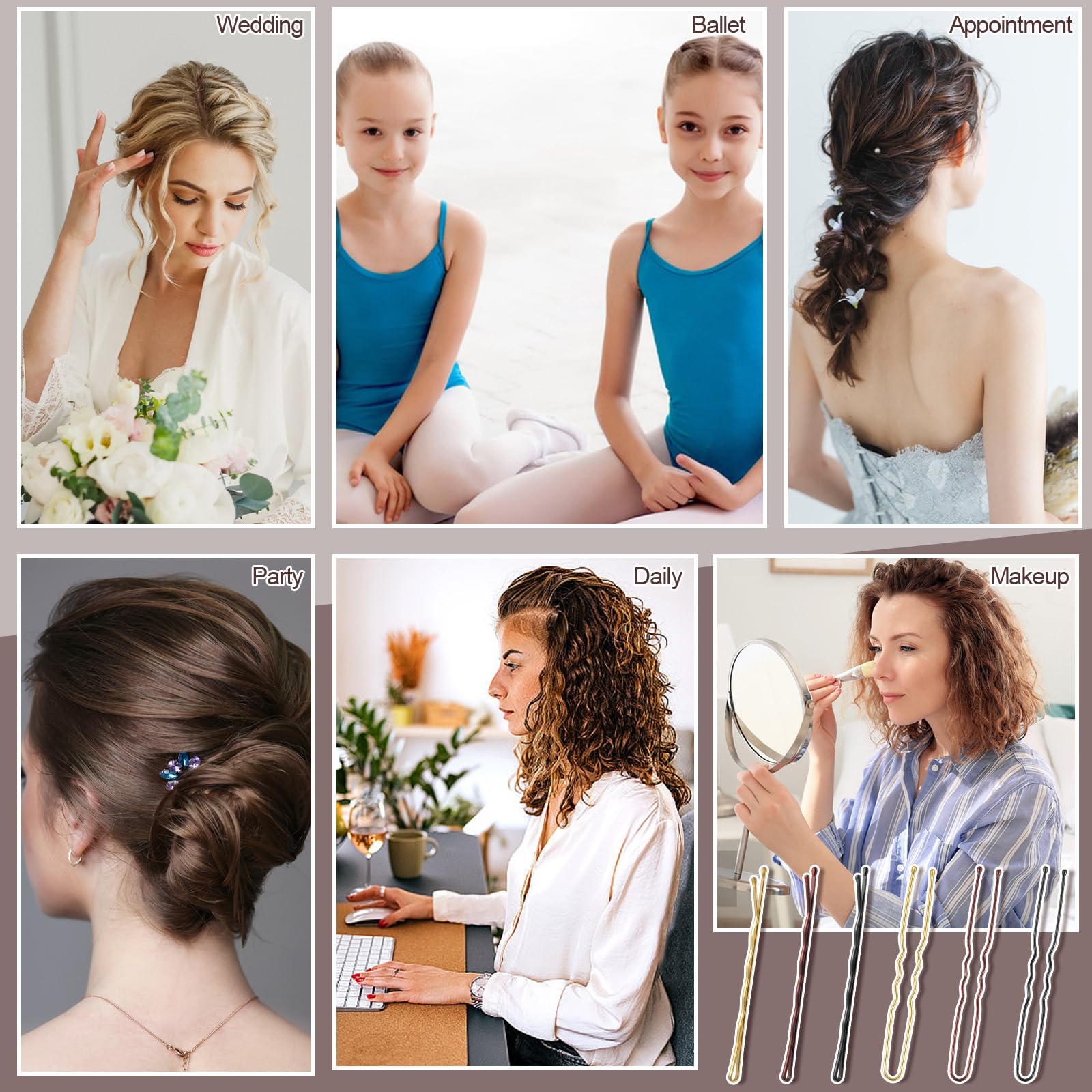 Prosuites reusable bun kit storage for updos and bundles.