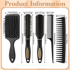 ProSuites Curly Comb glides through curls with less resistance