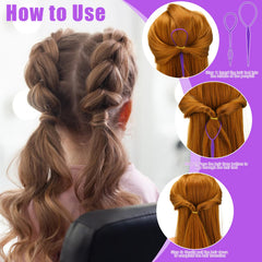 Prosuites rat tail comb for smooth detangling during styling