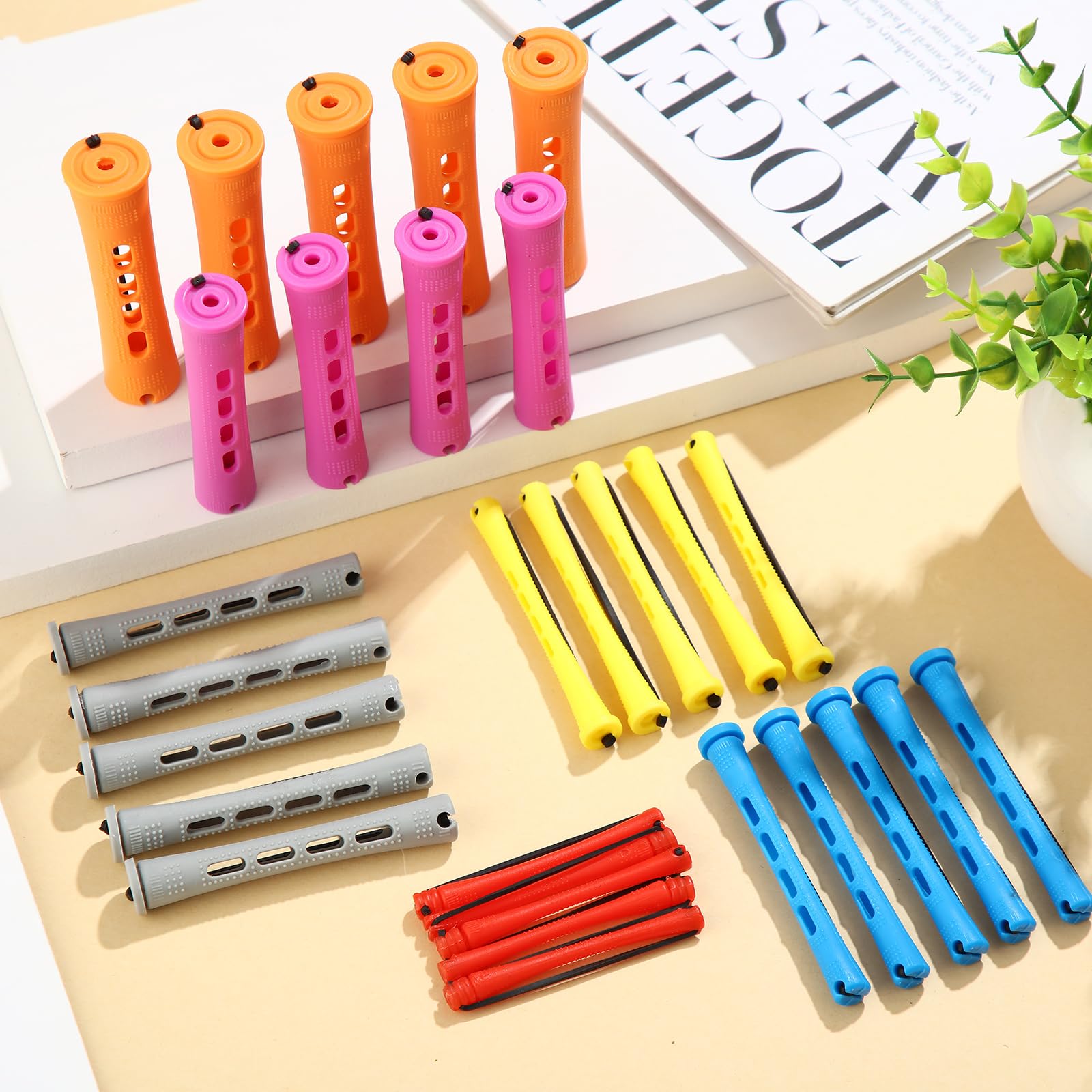 ProSuites rubber band design secures rods without pins for steady results