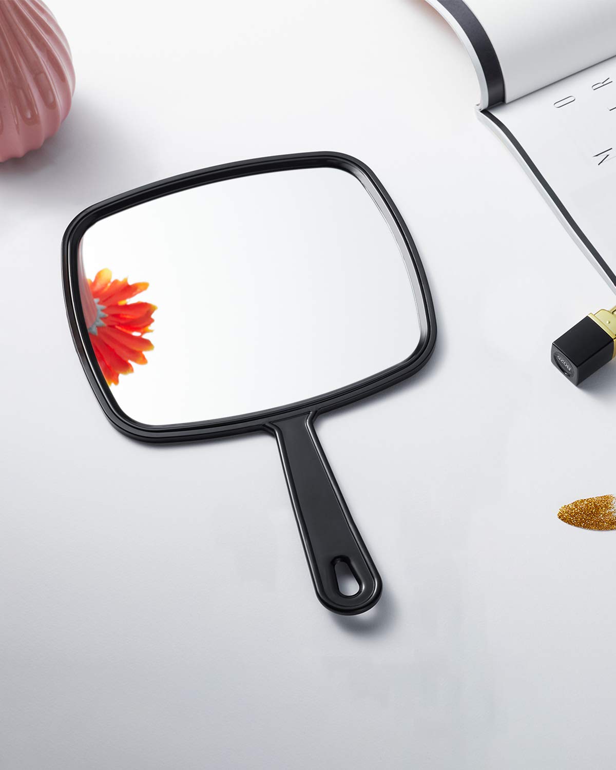 PROTECLE hairdressing mirror ideal for salons and barber chairs during styling