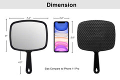 Protecle Hand Mirror offers an ultra clear surface with distortion-free viewing