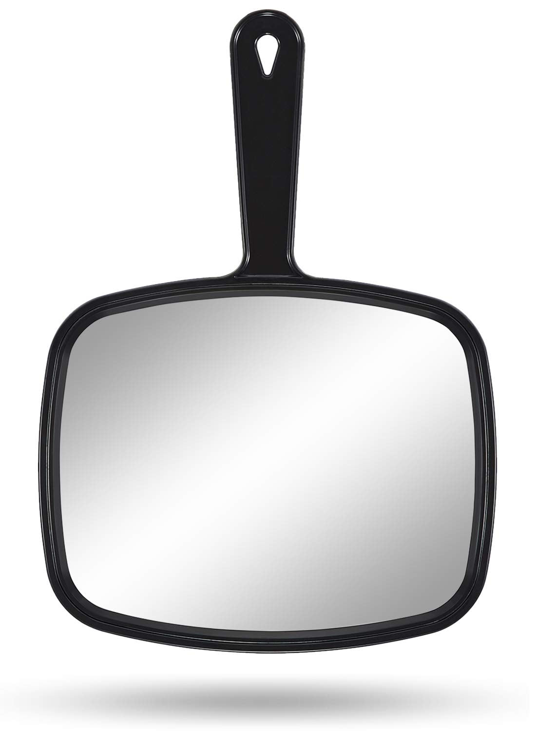 Protecle Hand Mirror shows a large reflection surface for precise styling checks