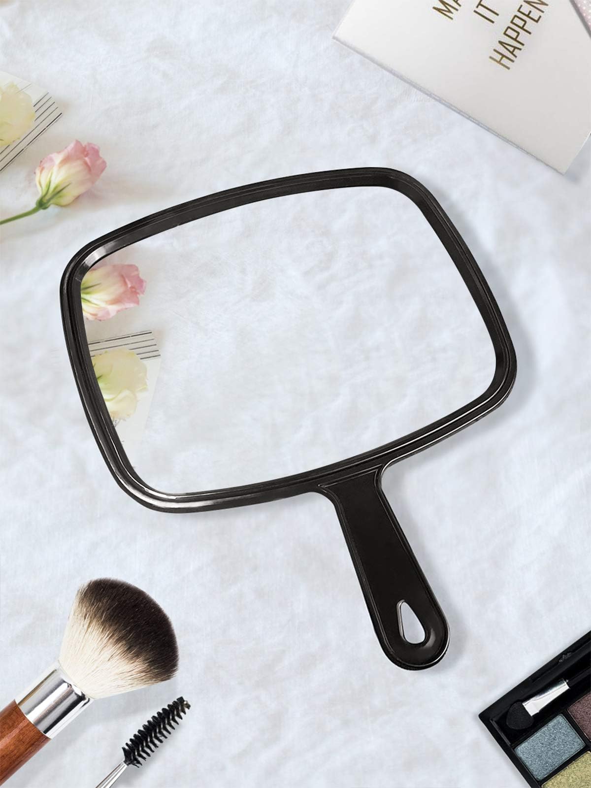 PROTECLE Hand Mirror handle grip close-up for steady handling.