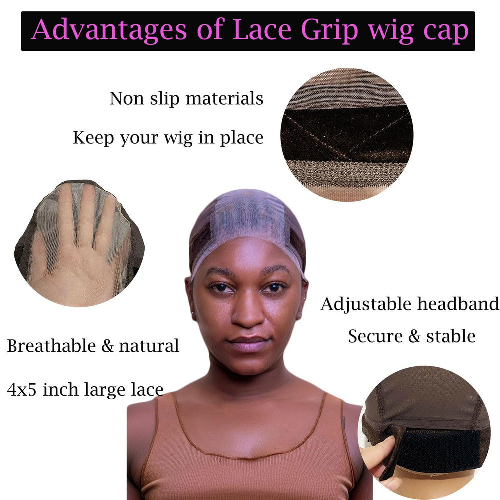 Prudenp soft velvet wig cap is skin-friendly and comfortable all day.
