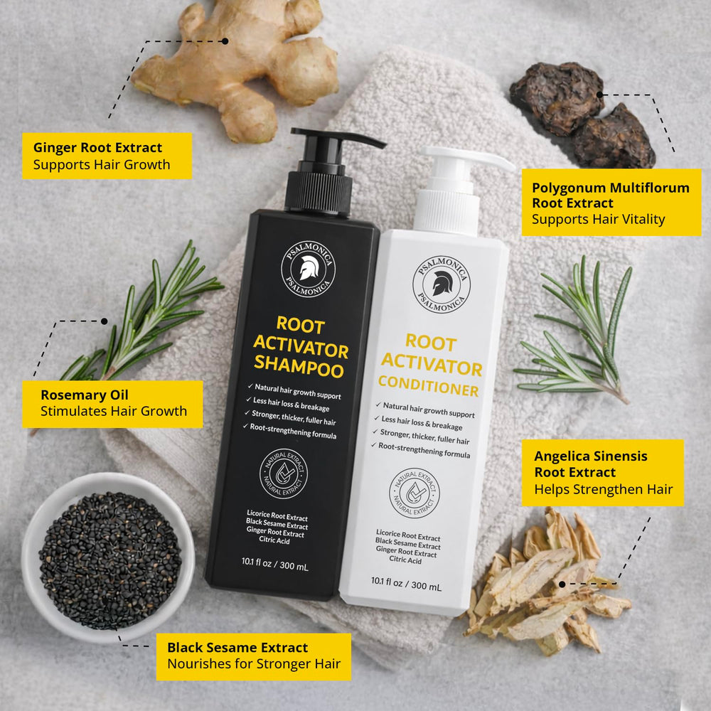 Psalmonica conditioner application close-up showing rich hydration