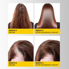 Psalmonica hair growth conditioner tube emphasizing nourishment for stronger strands