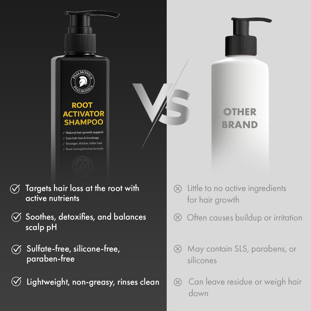 Psalmonica Root Activator Shampoo sulfate-free formula for all hair types