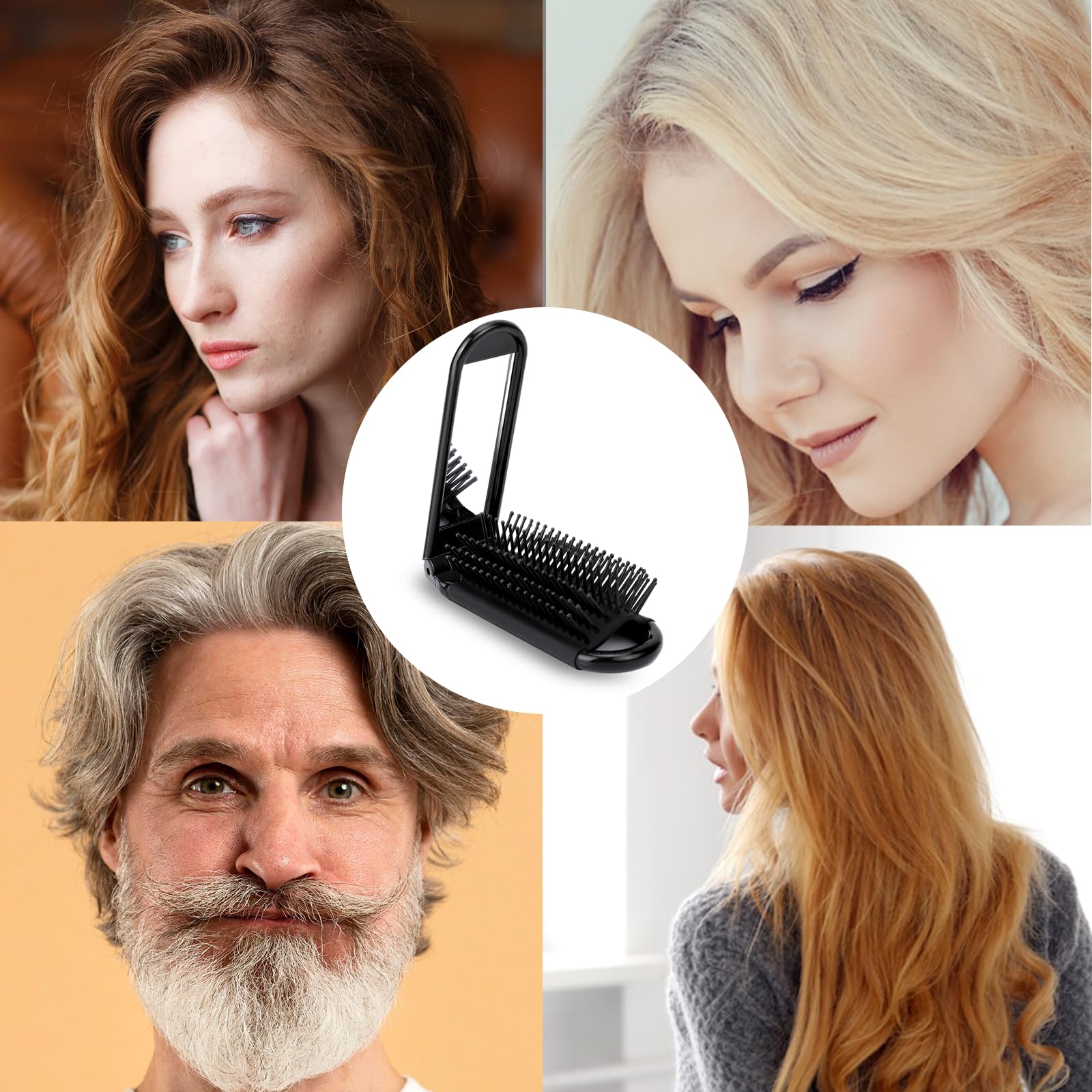 Psyqtsuary air-cushion massage softens scalp while styling.