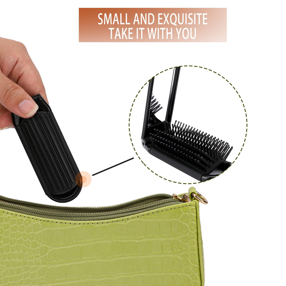 Psyqtsuary anti-static design reduces static during brushing.