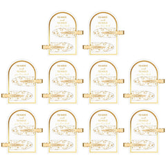 Psyqtsuary no-crease hair clip in gold for secure, crease-free styling.