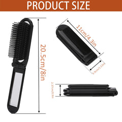 Psyqtsuary nylon bristles gentle on scalp and detangle.