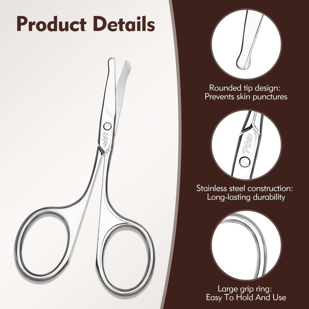 PTBTO Eyebrow Scissors case keeps tools organized and travel-ready.
