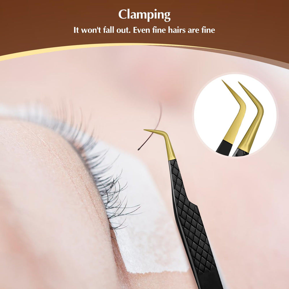 PTBTO rust resistant stainless steel tweezer shown with cleaning ready