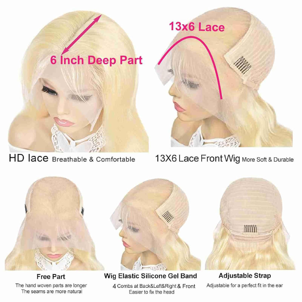 PUHPUH 200% density wig delivers full, thick volume without heaviness