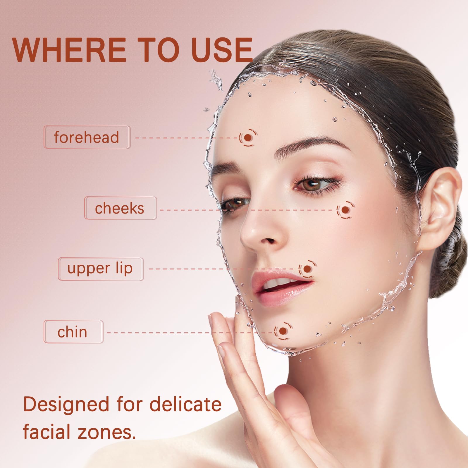PUILOG Witch hazel formula for a smoother feel after removal.