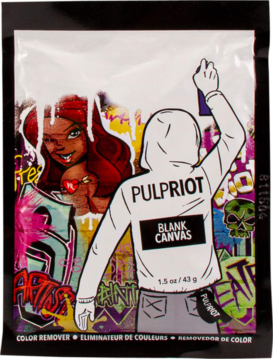 Pulp Riot Blank Canvas: empaque de 1.5 oz para eliminación suave de color