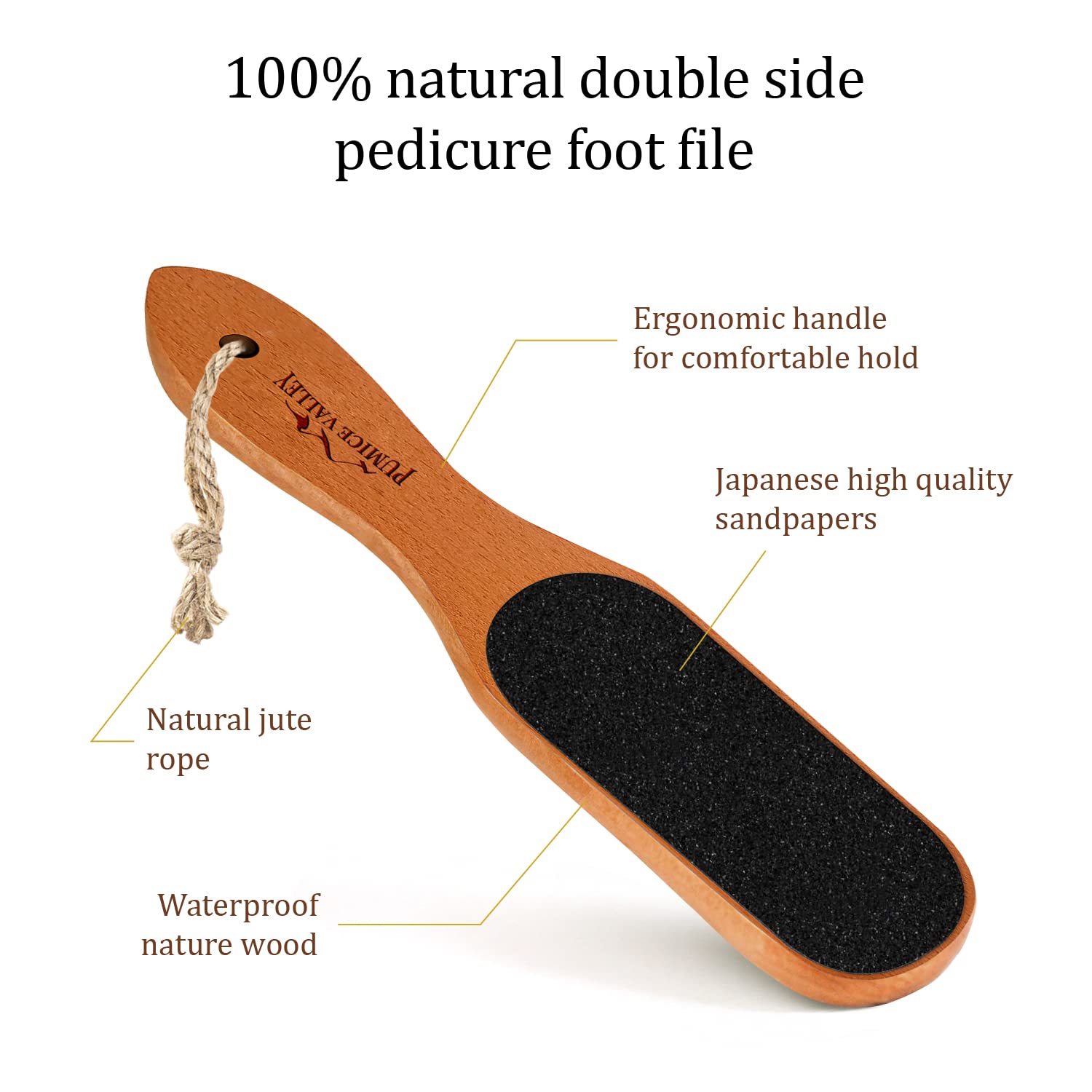 Pumice Valley callus removal tool providing gentle foot care.