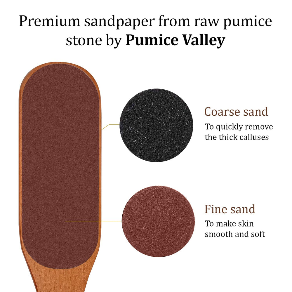 Pumice Valley dry skin remover for feet and hands.