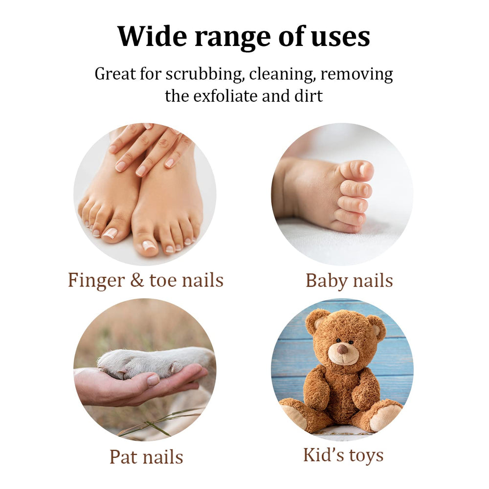 Pumice Valley professional-grade brush suited for mechanics and DIY pedicures.