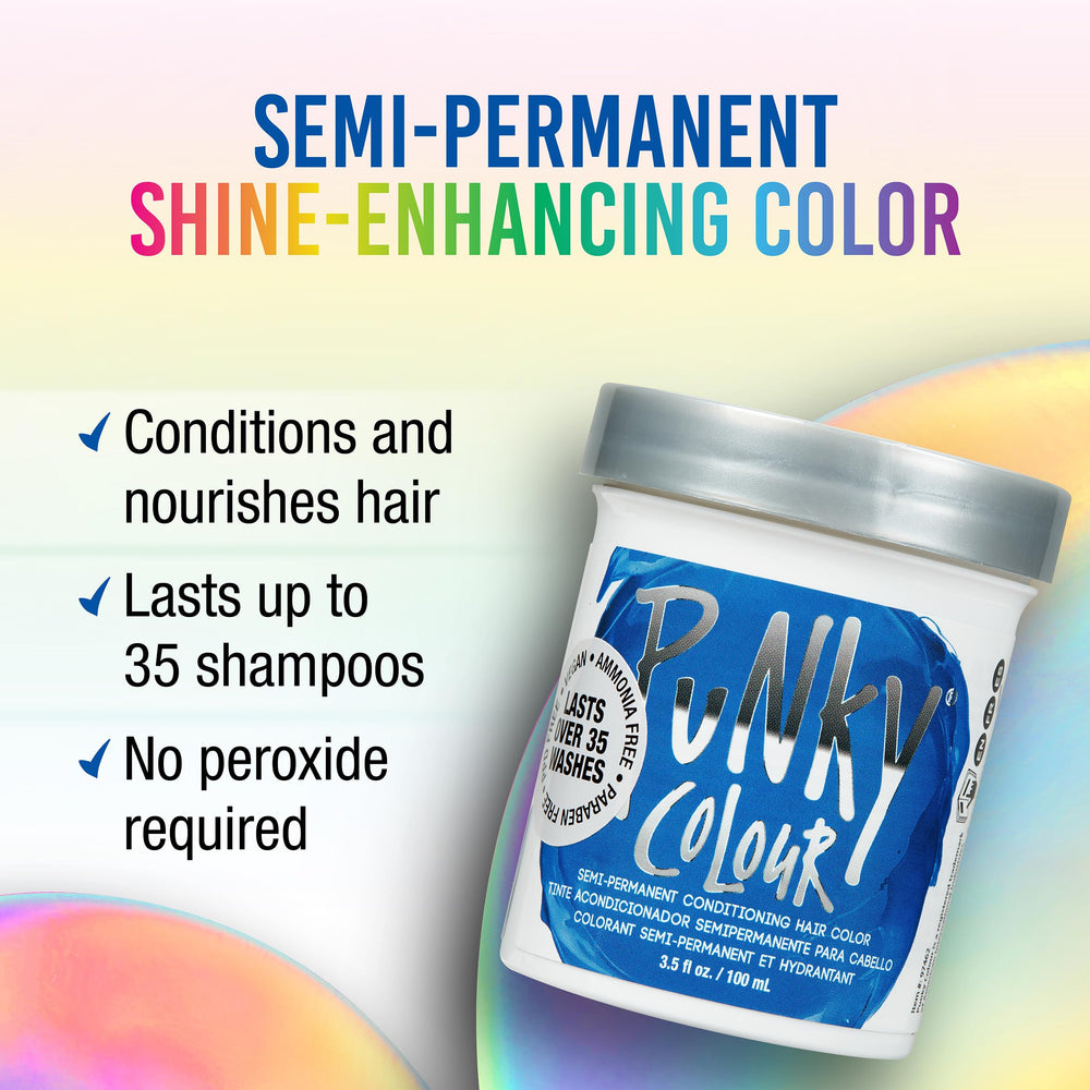 Punky Atlantic Blue application brush for even tint and shine