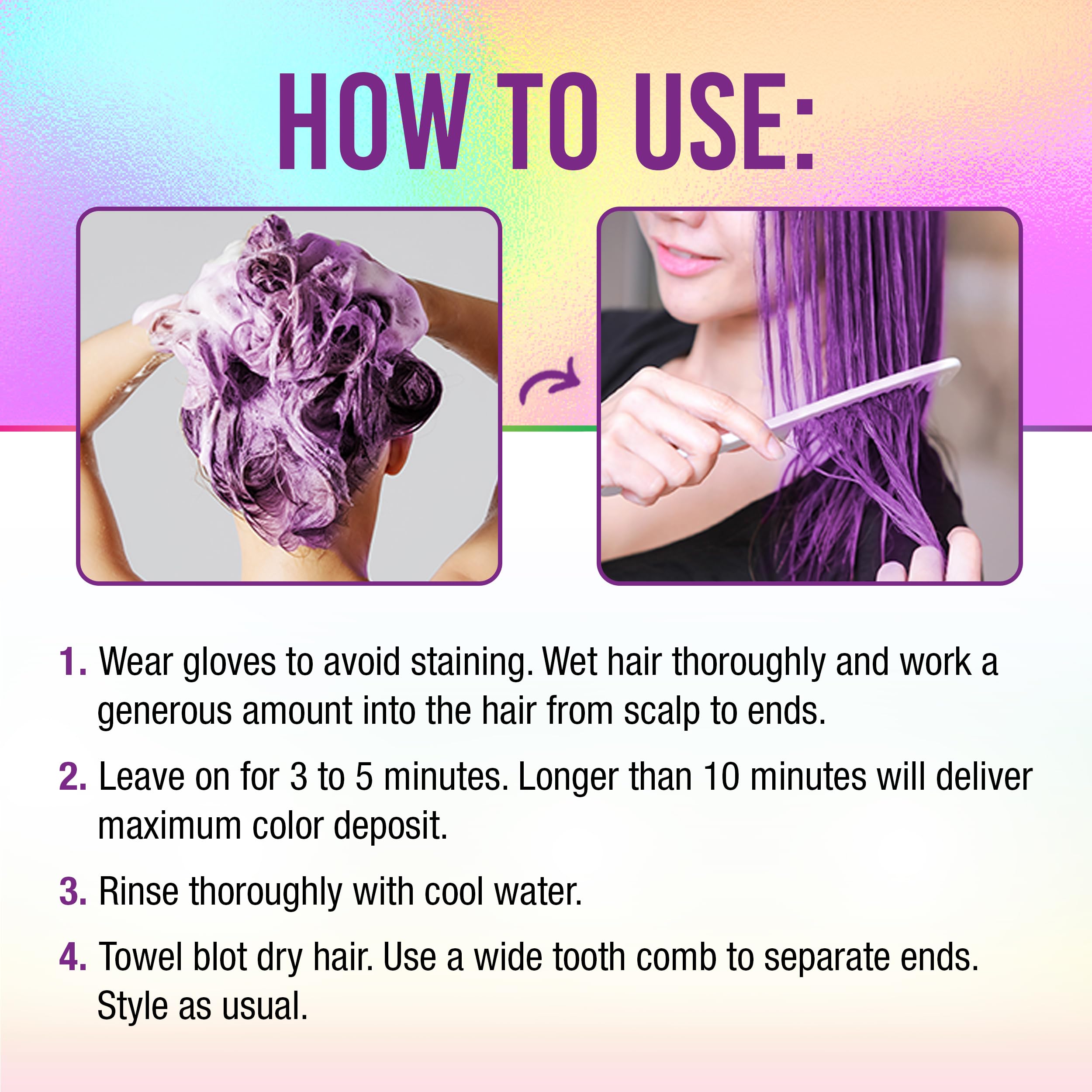 Cuidado de humedad y brillo natural con Punky 3-en-1 en cada lavado.