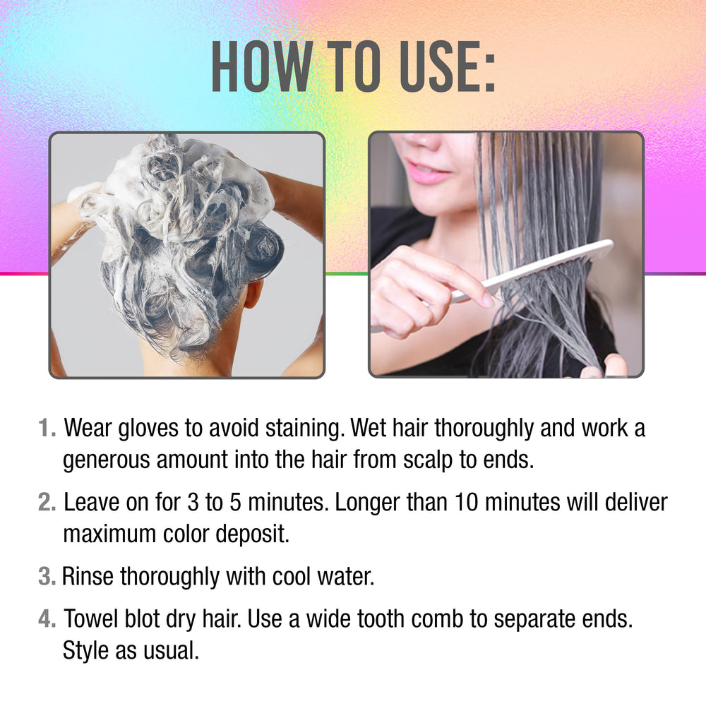 Punky Color 3 en 1 Diamondista: etiqueta con beneficios de fortalecimiento y color