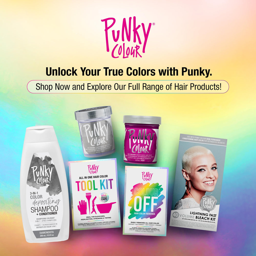 Punky Color 3 en 1 Diamondista: presentación en baño para uso diario