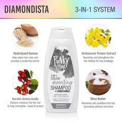 Punky Color 3 en 1 Diamondista: textura cremosa que nutre durante la aplicación