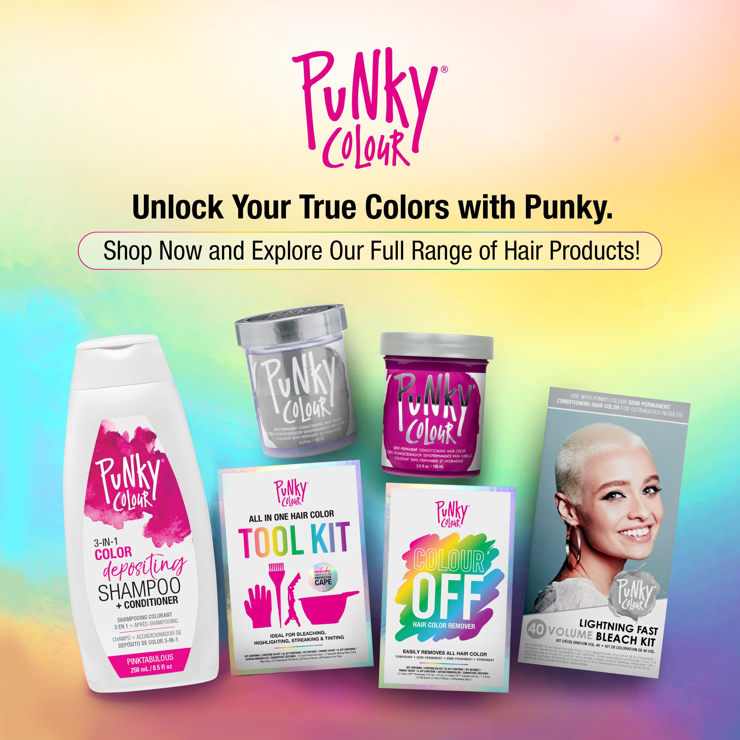 Punky Colour Pinktabulous: envase práctico para uso diario