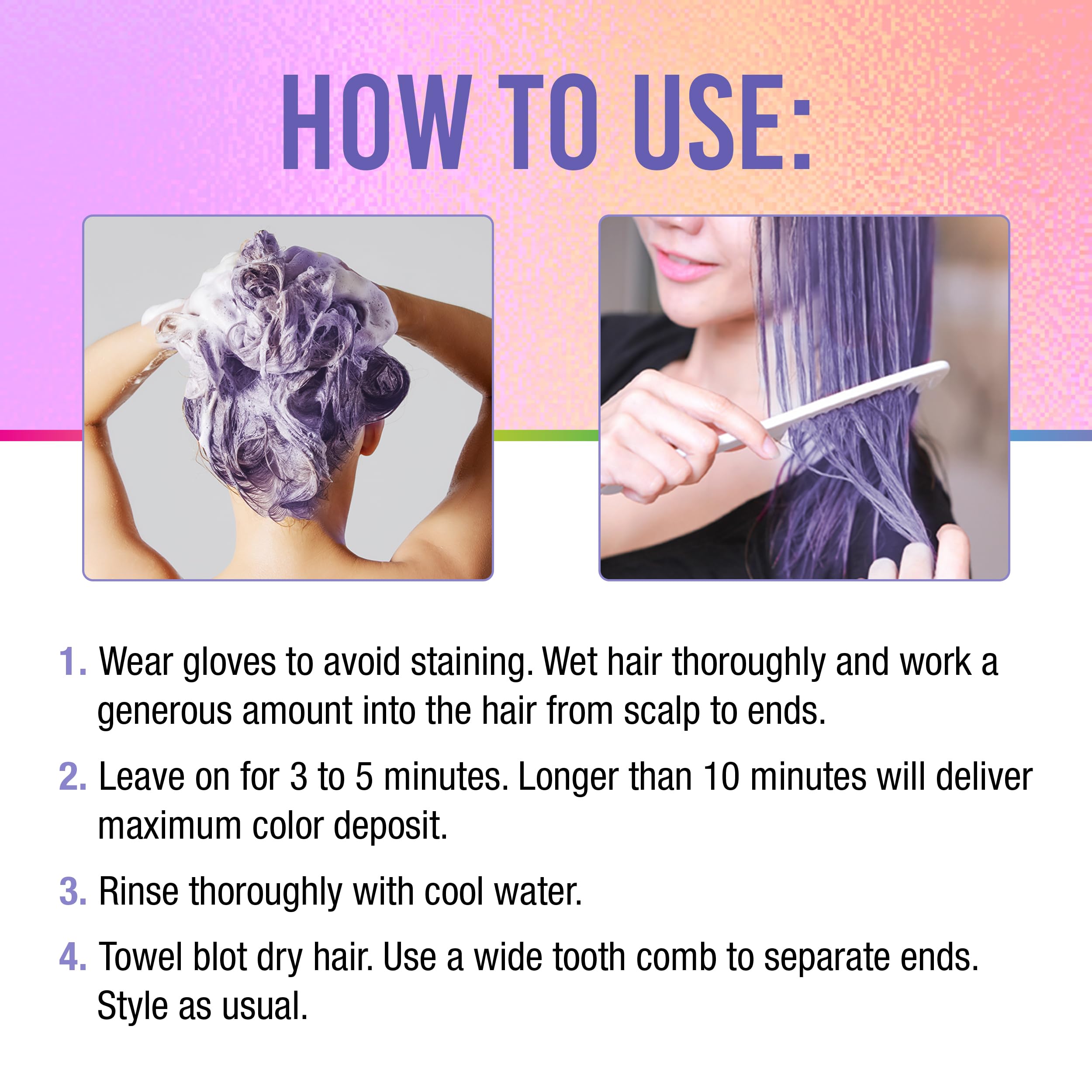 Punky Colour Lavenderapturous: tono morado vivo para colores fríos y pastel