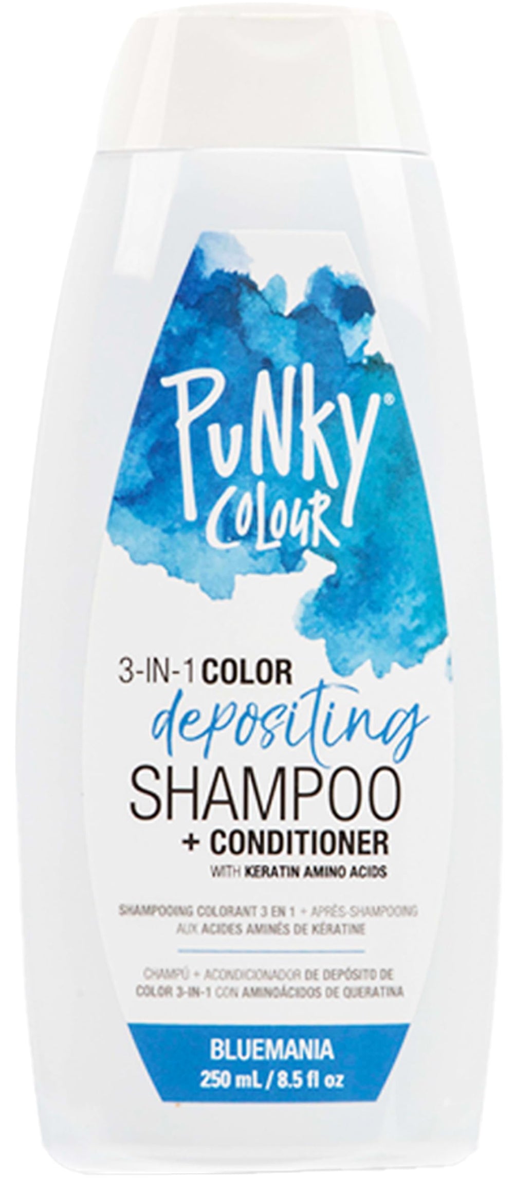 Punky Colour Bluemania: botella para revitalizar el color en cada lavado.