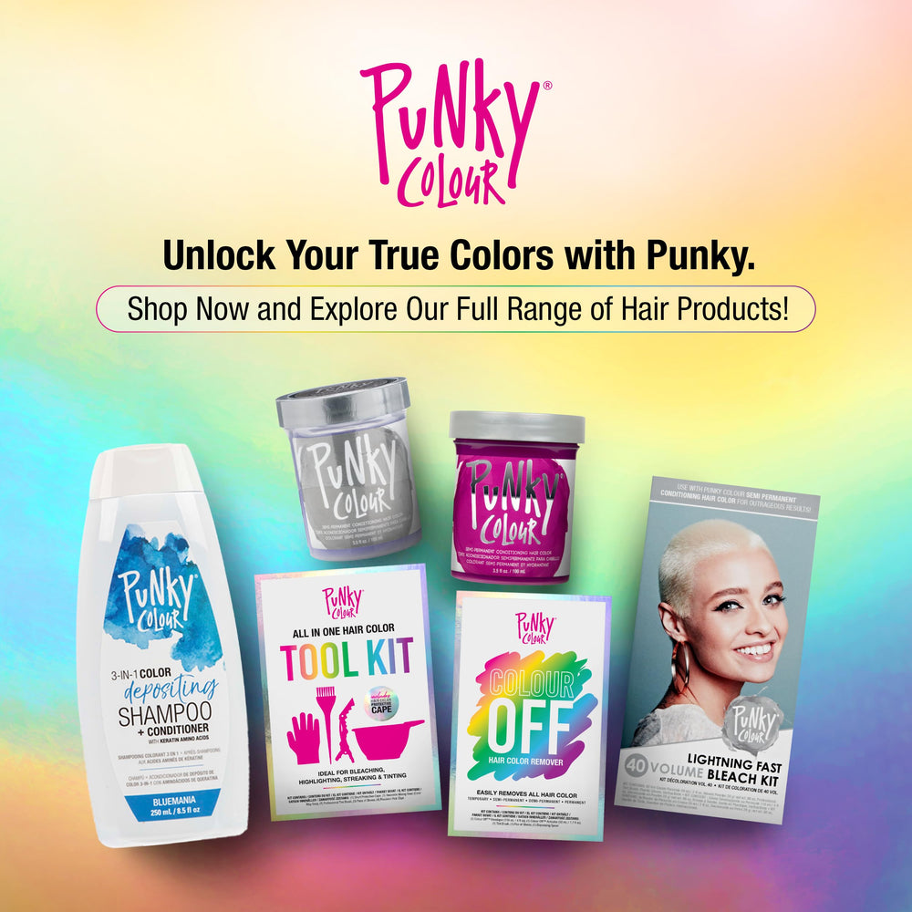 Punky Colour Bluemania: fórmula vegana y libre de crueldad para uso diario.