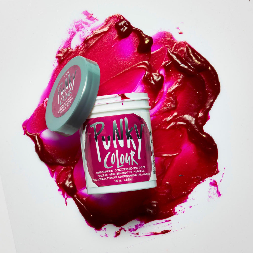 Punky Colour Flamingo Pink vegan and cruelty-free hair dye.
