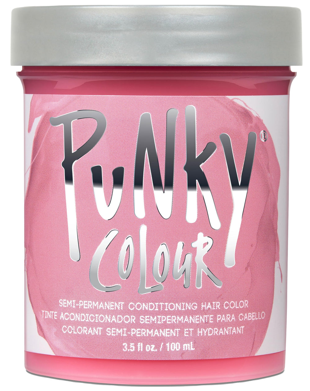 Punky Cotton Candy bottle pour demonstrates easy, even color application.