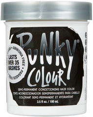 Punky Ebony semi-permanent bottle front shows vegan color for easy at-home styling.