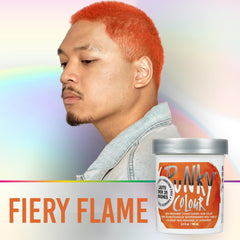 Punky Flame orange shade swatches display bold color options