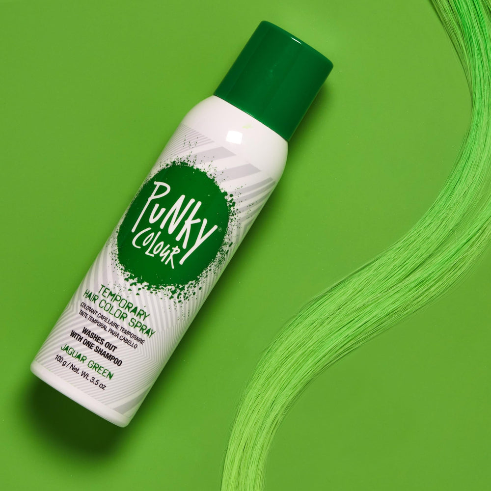 Punky Jaguar Green 3.5 oz bottle ideal for travel and on-the-go use.