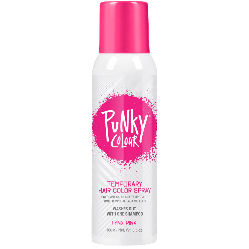 Punky Lynx Pink bottle delivering quick, vibrant color for instant style boosts.