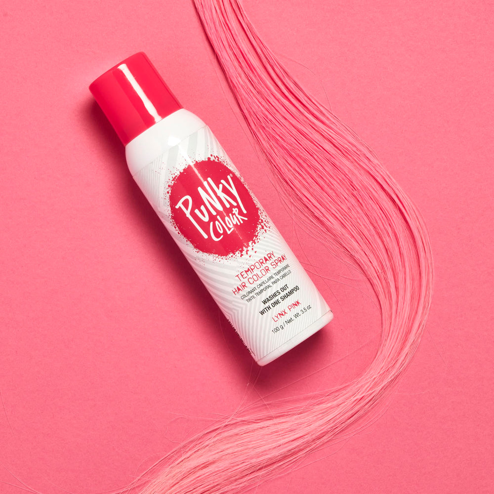 Punky Lynx Pink travel-size 3.5oz ideal for on-the-go touch-ups.
