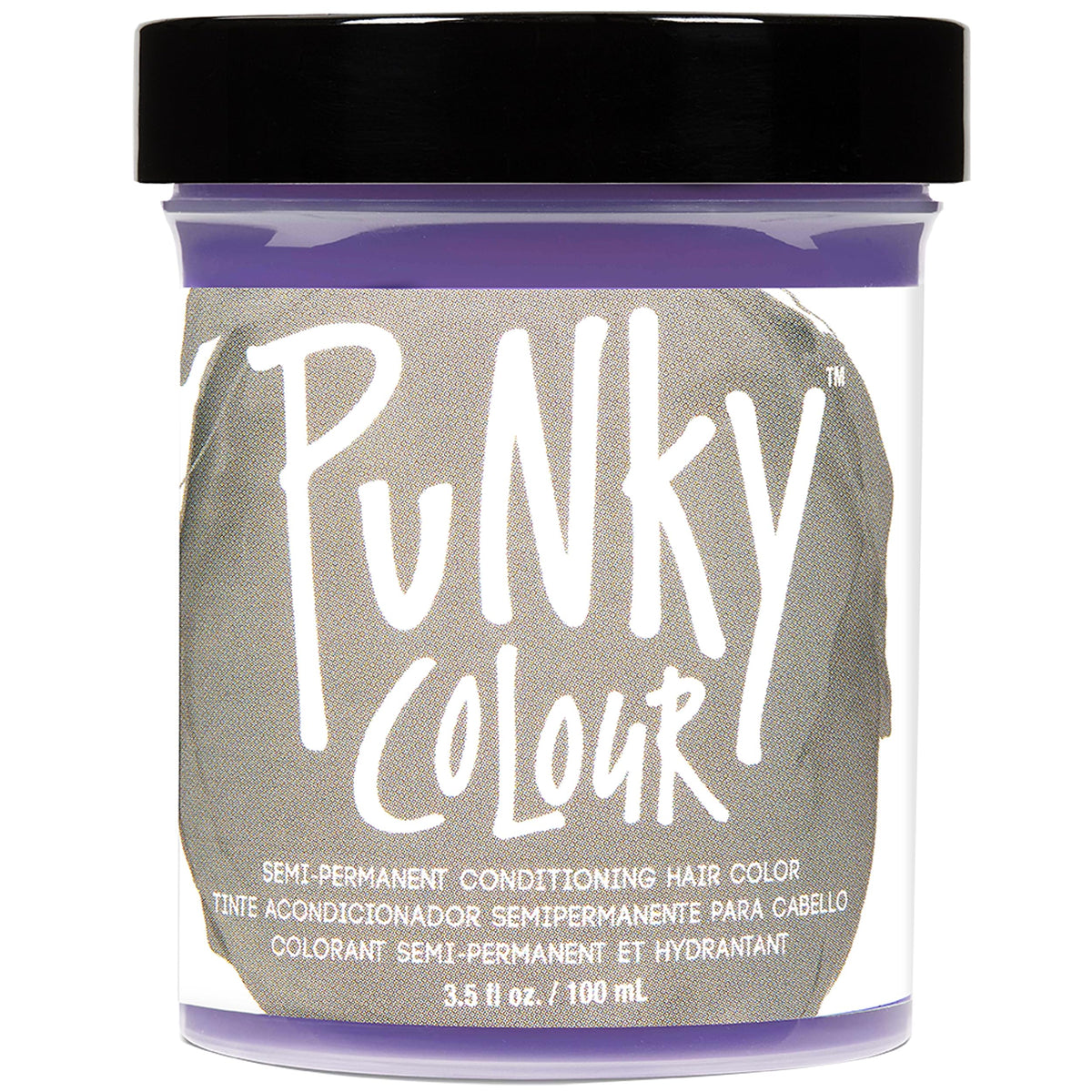 Punky Platinum Blonde Toner bottle shows cool platinum shade for refreshed color.