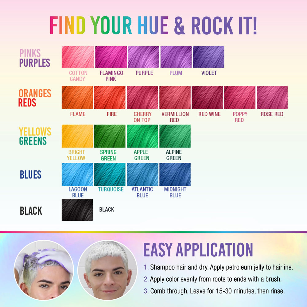 Punky Platinum Blonde Toner color transform hints at multi-tonal, modern platinum looks.