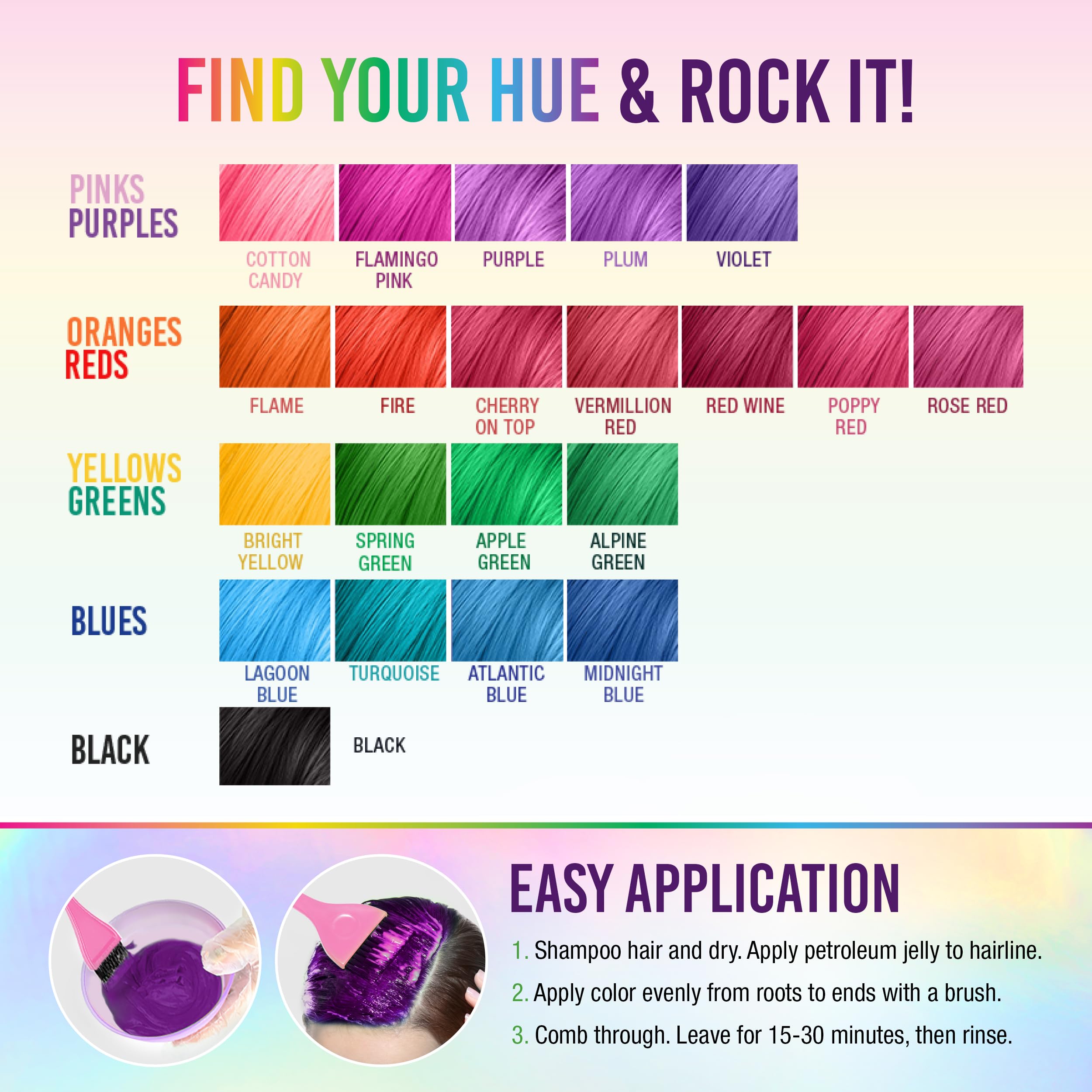 Punky Purple packaging highlights vegan and cruelty-free branding.