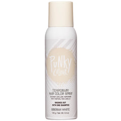 Punky Siberian White spray bottle close-up showing easy color application.